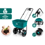 Siewnik do trawy nasion rozsiewacz nawozu ręczny 27l Plonos PL-981