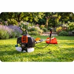 Silnik do kosy spalinowej podkaszarki z uchwytem 52 cc 7500 RPM Humberg HM-615