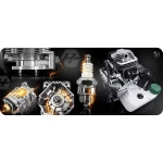 Silnik do kosy spalinowej podkaszarki z uchwytem 52 cc 7500 RPM Humberg HM-615
