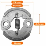 Silnik do kosy spalinowej podkaszarki z uchwytem 52 cc 7500 RPM Humberg HM-615