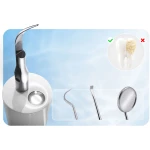 Skaler ultradźwiękowy do zębów 4 tryby do usuwania kamienia LED Berdsen BD-251