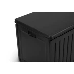 Skrzynia ogrodowa 109 x 51 x 55 cm 270 litrów czarna