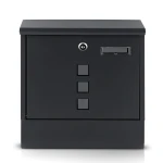 Skrzynka na listy 34x30,5x10 cm antracyt HM-861