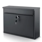 Skrzynka na listy 37,5x30,5x12 cm czarna HM-860