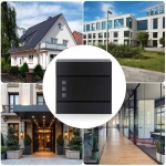 Skrzynka na listy 37x37x10,5 cm antracyt HM-863