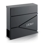 Skrzynka na listy 37x37x10,5 cm antracyt HM-862