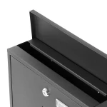 Skrzynka na listy 33x31x10cm antracyt 4993