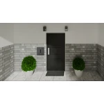 Skrzynka na listy 33x31x10cm antracyt 4993