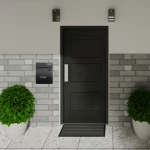 Skrzynka na listy 35x45x10cm czarna 4994