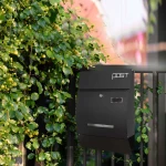 Skrzynka na listy 35x45x10cm czarna 4994