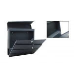 Skrzynka na listy 37x37x10cm antracyt 4992