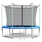 Słupek do trampoliny z siatką wewnętrzną 8-15ft zielony Neo-Sport