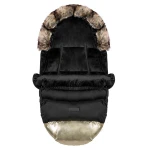 Śpiworek do wózka, sanek Elmi Ricokids - czarno-złoty 