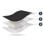 Śpiworek do wózka, sanek Elmi Ricokids - czarno-złoty 