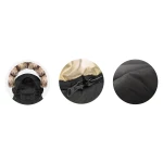 Śpiworek do wózka, sanek Elmi Ricokids - czarno-złoty 