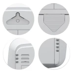 Stacja pogodowa z wyświetlaczem BD-903 srebrny 