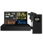 Stacja pogodowa z wyświetlaczem BD-912 czarna