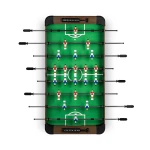 Stół do gry w piłkarzyki Neosport 118x61x79 cm NS-804 ciemny brąz