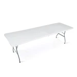 Stół cateringowy ogrodowy składany 244 cm Plonos biały