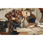 Stół roboczy warsztat z szufladą Humberg HM-590 czarny