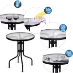 Stolik ogrodowy okrągły 60 x 71 cm Sofotel SO-981 