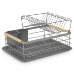 Suszarka do naczyń dwupoziomowa MS-601 Massido szara