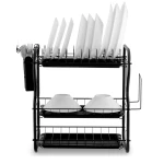 Suszarka do naczyń trzypoziomowa MS-603 Massido czarna