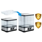 Suszarka do żywności Berdsen BD-690 srebrna