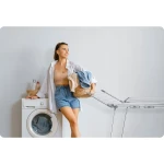 Suszarka na pranie stojąca rozkładana Lina 22 mb stal nierdzewna