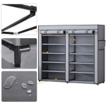 Szafa tekstylna na buty Massido MS-805 grafitowa