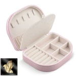 Szkatułka na biżuterię Massido MS-707 - różowa 