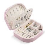 Szkatułka na biżuterię Massido MS-707 - różowa 