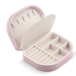 Szkatułka na biżuterię Massido MS-707 - różowa 