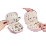 Szkatułka na biżuterię Massido MS-707 - różowa 