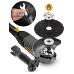 Szlifierka kątowa diax 1200W regulacja obrotów 10 tarcz 125mm mocna kątówka Humberg HM-411