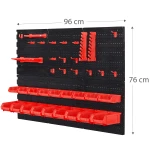 Tablica narzędziowa warsztatowa 96 x 76 cm Humberg HM-581