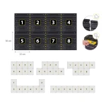 Tablica narzędziowa warsztatowa 128 x 76 cm Humberg HM-580