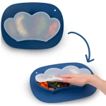 Talerzyk dla dzieci silikonowy do karmienia korona Ricokids