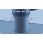 Termos próżniowy kubek ze słomką 1180 ml Berdsen granatowy