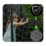 Trampolina ogrodowa 10ft/312cm z siatką wewnętrzną i drabinką Neo-Sport