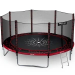 Trampolina ogrodowa 14ft/435cm z siatką zewnętrzną i drabinką Neo-Sport