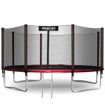 Trampolina ogrodowa 14ft/435cm z siatką zewnętrzną i drabinką Neo-Sport