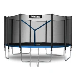 Trampolina ogrodowa 15ft/465cm z siatką zewnętrzną i drabinką Neo-Sport