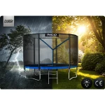 Trampolina ogrodowa 6ft/183cm z siatką zewnętrzną i drabinką Neo-Sport