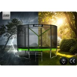 Trampolina ogrodowa 6ft/183cm z siatką zewnętrzną i drabinką Neo-Sport