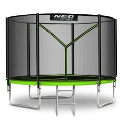 Trampolina ogrodowa 8ft/252cm z siatką zewnętrzną i drabinką Neo-Sport