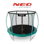 Trampolina ogrodowa profilowana 10ft/312cmz siatką wewnętrzną Neo-Sport