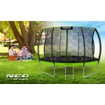 Trampolina ogrodowa profilowana 14ft/435cm z siatką wewnętrzną Neo-Sport