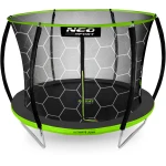 Trampolina ogrodowa profilowana 14ft/435cm z siatką wewnętrzną Neo-Sport