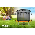 Trampolina ogrodowa profilowana 10ft/312cmz siatką wewnętrzną Neo-Sport